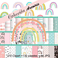 Kit Arco Iris Colección Cliparts + Papeles Arcoíris Nórdico  - Miniatura 2