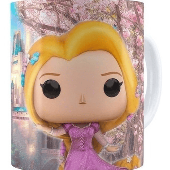 Kit Diseños Plantillas Tazas Princesas Disney Sublimación  4