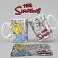 Kit Diseños Plantillas Tazas Los Simpsons Sublimación M3 - Miniatura 6