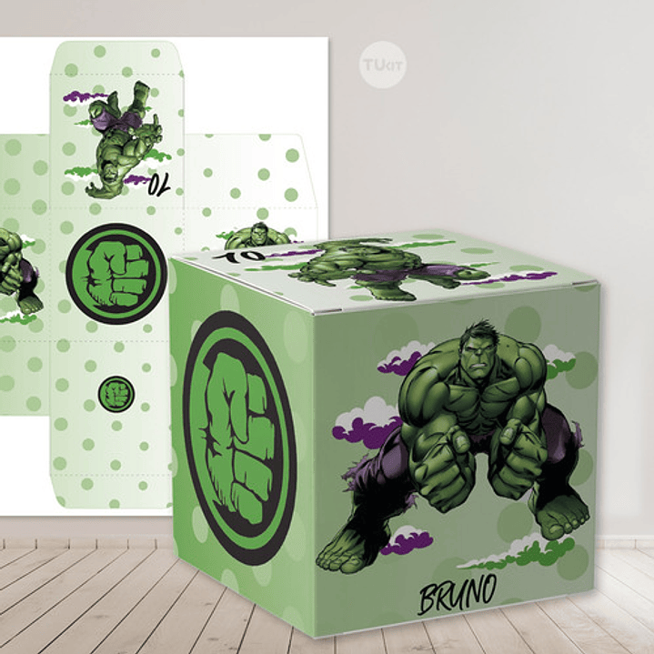 Kit Imprimible Super Heroes - Hulk Superheroe Hulk Candy Bar 6