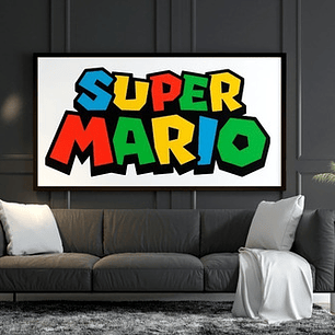 Kit Imprimible X8 Láminas Super Mario Bros Extras