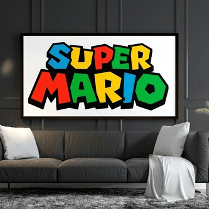 Kit Imprimible X8 Láminas Super Mario Bros Extras 2