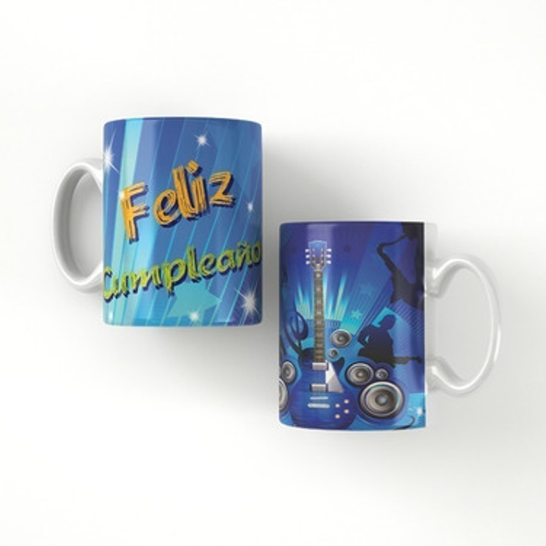 Kit Diseños Plantillas Tazas Feliz Cumpleaños Sublimación M3 3
