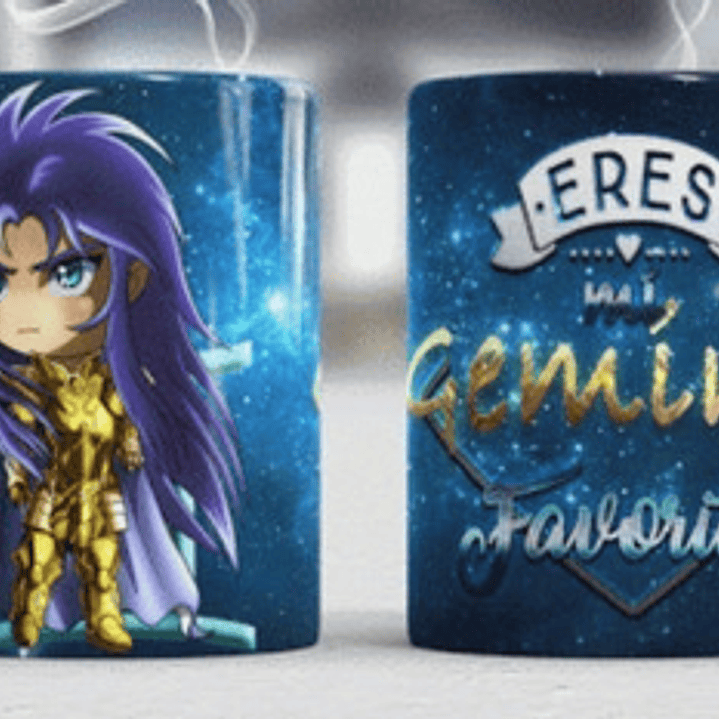 Diseños Plantillas Tazas Signos Del Zodiaco Sublimación M2 6