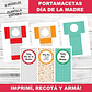 Kit Imprimible X6 Portamaceta Día De La Madre Editable + - Miniatura 4