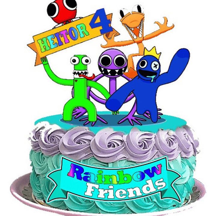 Kit Imprimible Rainbow Friends Completo Excelente Imagen 1