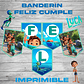 Banderín Imprimible De Luca Editable +   - Miniatura 2
