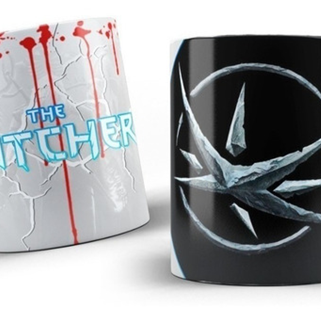 Kit Diseños Plantillas Tazas The Witcher Sublimación  9
