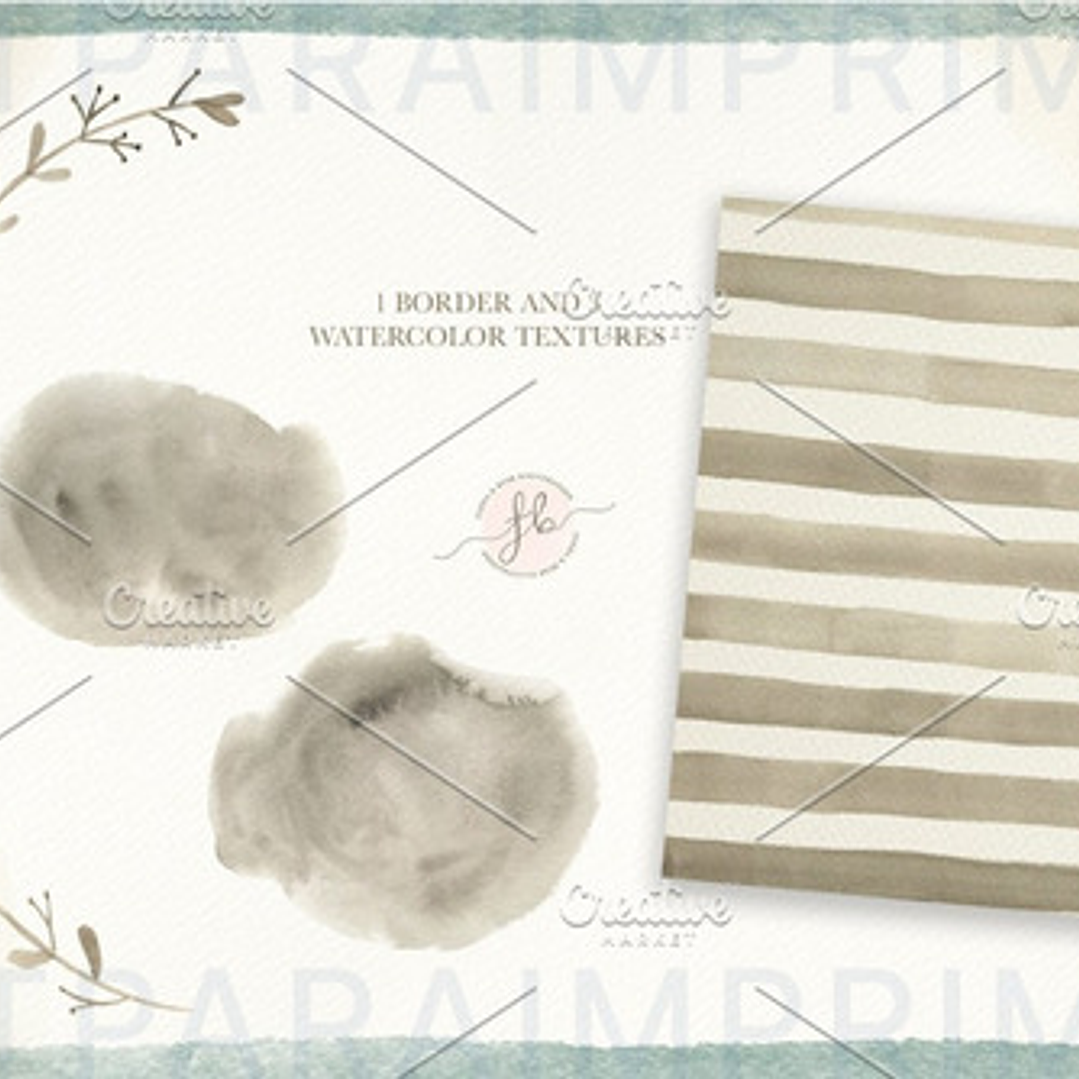 Kit Imágenes Png Cliparts Animales Safari Selva Acuarela 01 4