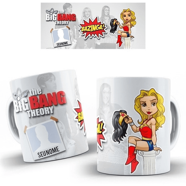 Diseños Plantillas Tazas The Big Bang Theory Sublimación 1