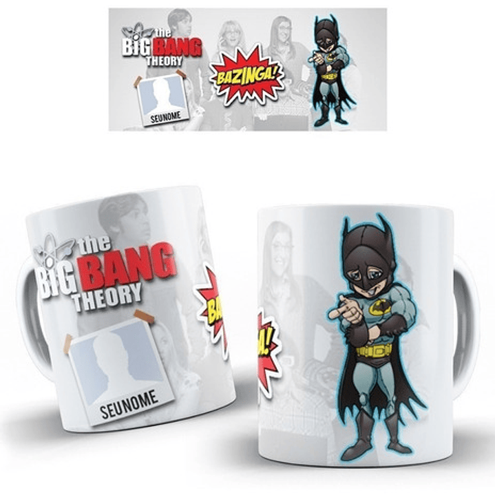 Diseños Plantillas Tazas The Big Bang Theory Sublimación 5