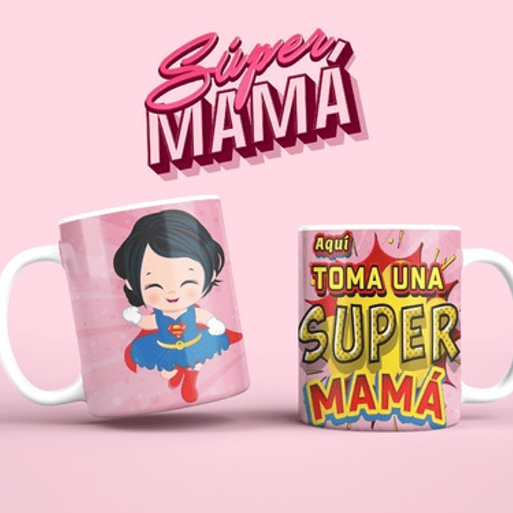 Diseños Plantillas P/ Tazas Día De La Madre Sublimación M10 6