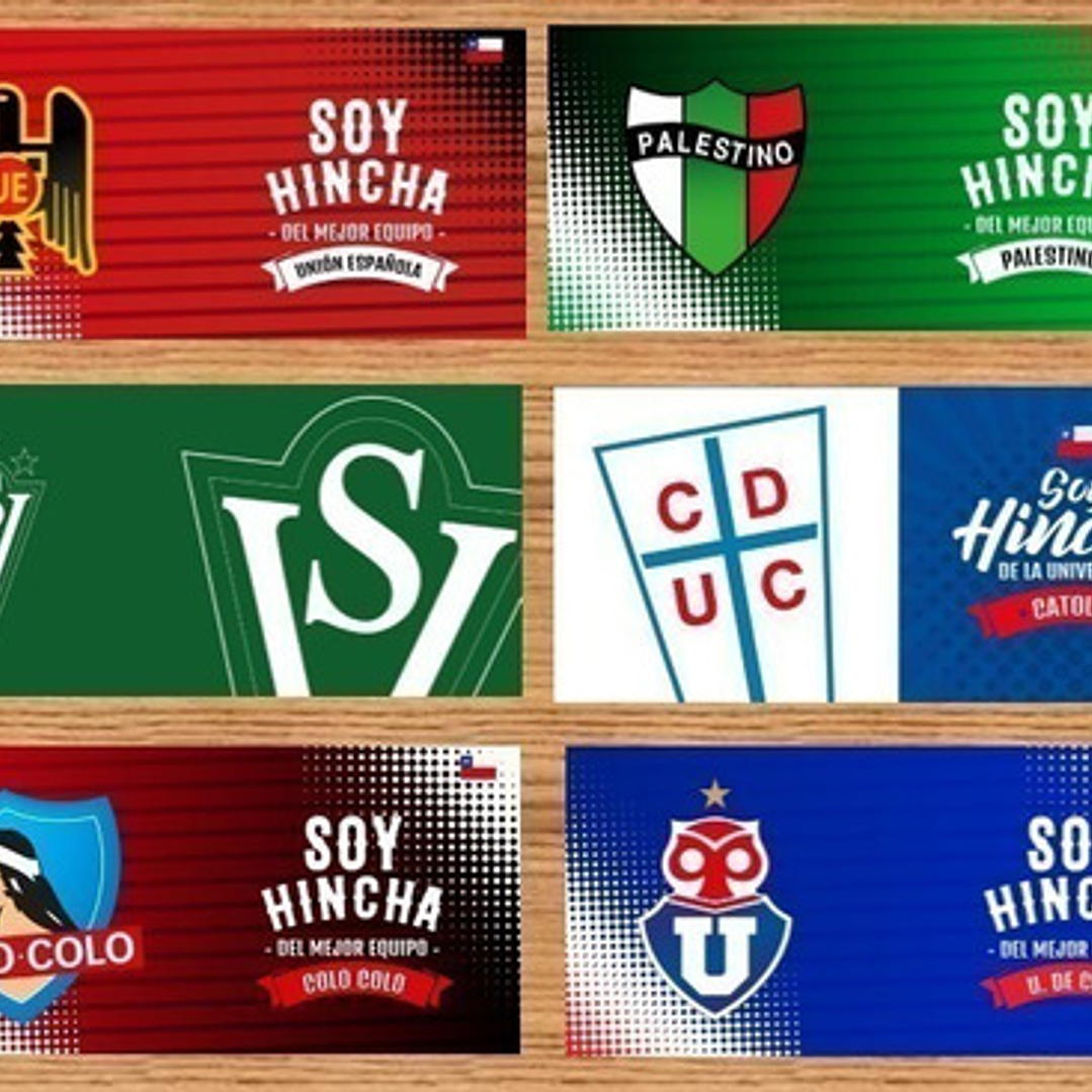 Plantillas Sublimación Tazones - Fútbol Chileno / 59 Diseños 1