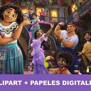 Super Kit Digital Encanto Disney Clipart Png Papeles Fondos