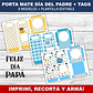 Kit Imprimible X 8 Porta Mate Día Del Padre Editable +   - Miniatura 3