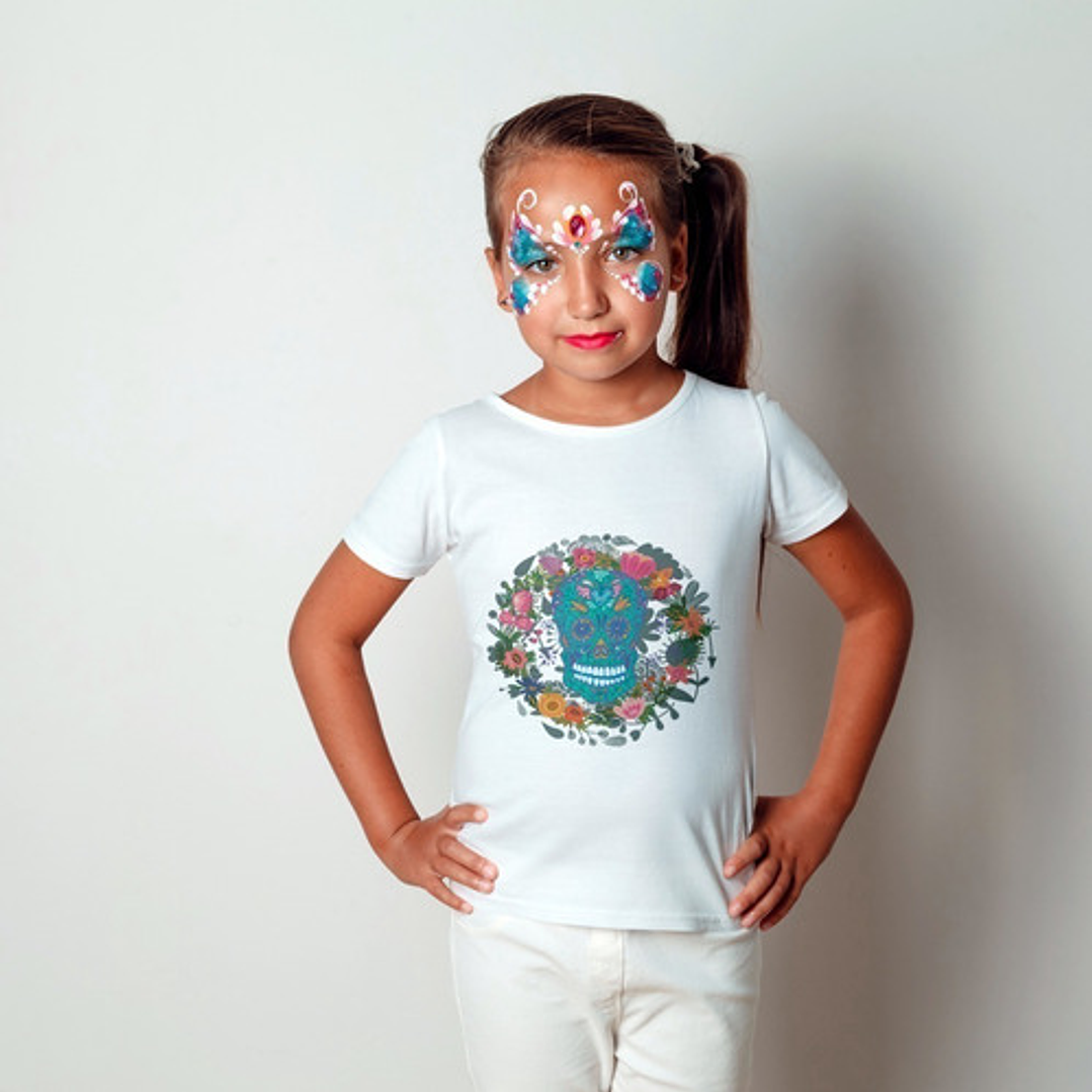 Diseños Plantillas Para Remeras Niñas Sublimación M18 5