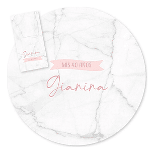 Kit Imprimible Textura Marmol Tukit