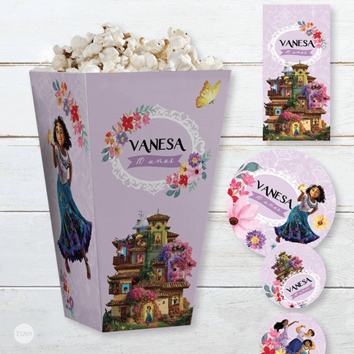 Kit Imprimible Cumpleaños Encanto Tukit 7