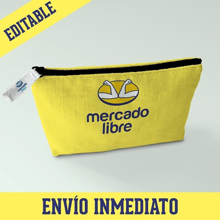 Kit Mockups Porta Cosméticos Diseños Sublimación Editable M1 2