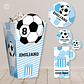 Kit Imprimible Futbol Racing La Academia Tukit - Miniatura 9