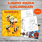 Para Pintar Editable Imprimible De Naruto - Miniatura 2