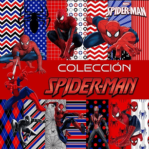 Kit Colección Hombre Araña Clipart Y Papeles Spiderman