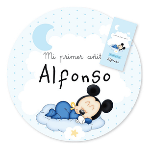 Kit Imprimible Mickey Bebe Baby Babies Tukit