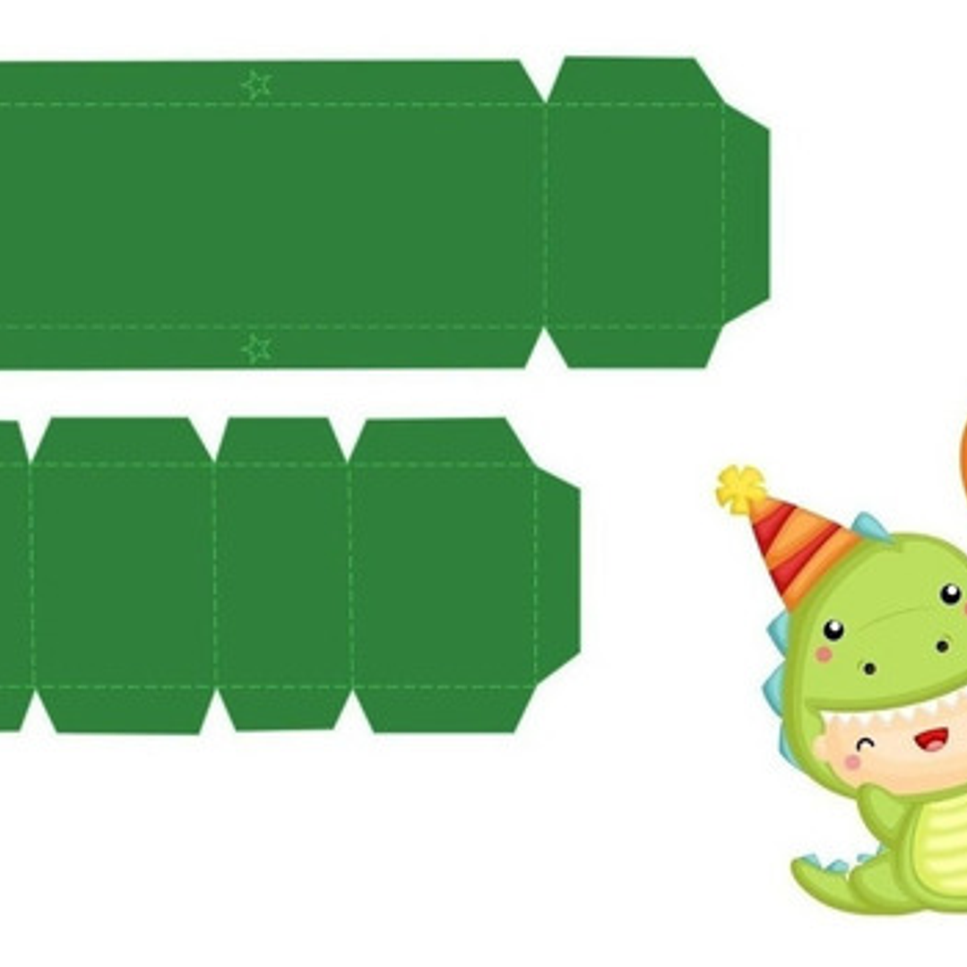 Kit Imprimible Dinosaurio Bebé Letras 3d Editable +   3