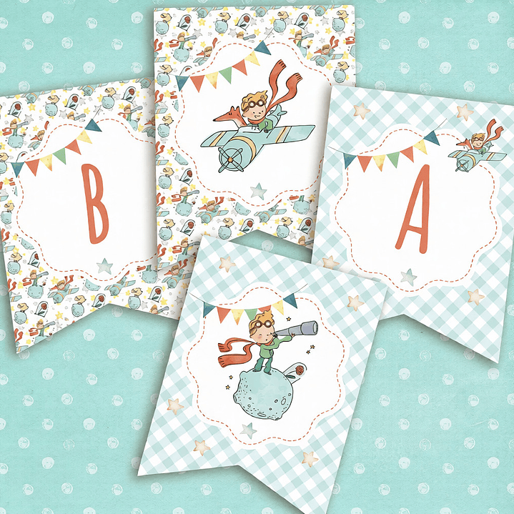 Kit Imprimible El Principito Texto Editable en PDF 5