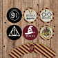 Kit Imprimible Harry Potter Editable con Pdf Cumpleaños - Miniatura 3