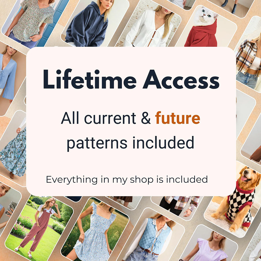 Complete Shop Package + 530 Sewing Patterns / Sewing Patterns / Women's Sewing Patterns / Men's Sewing Patterns / Sewing Patterns for Beginners Dress Corset Pants Top 2