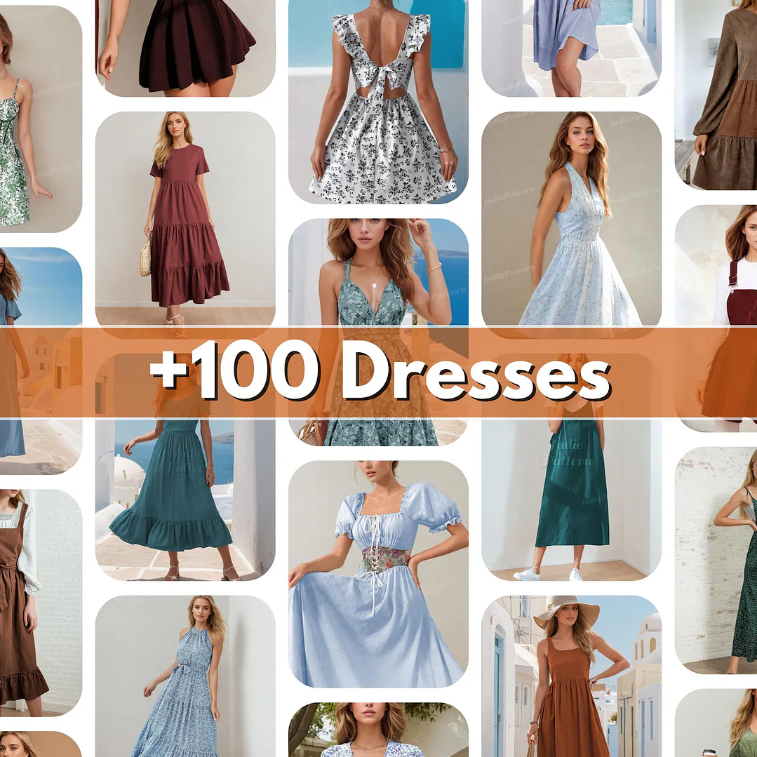 Complete Shop Package + 530 Sewing Patterns / Sewing Patterns / Women's Sewing Patterns / Men's Sewing Patterns / Sewing Patterns for Beginners Dress Corset Pants Top 6