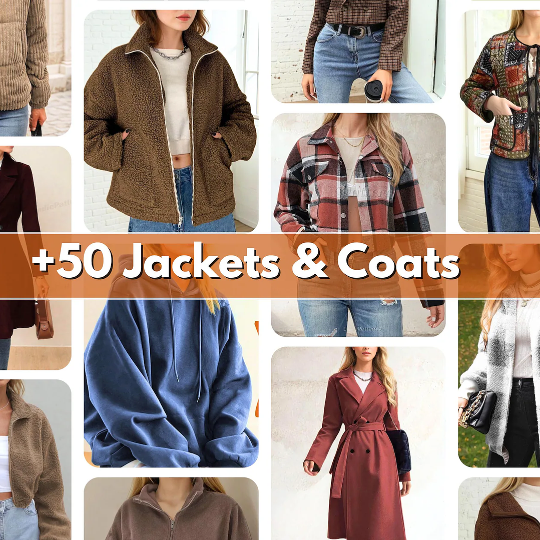 Complete Shop Package + 530 Sewing Patterns / Sewing Patterns / Women's Sewing Patterns / Men's Sewing Patterns / Sewing Patterns for Beginners Dress Corset Pants Top 7