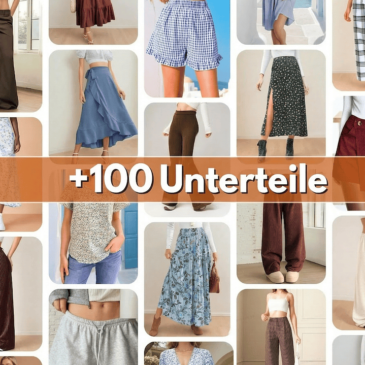 530 Schnittmuster / Schnittmuster / Damen-Schnittmuster / Herren-Schnittmuster / Schnittmuster für Anfänger: Kleid, Korsett, Hose, Oberteil 3