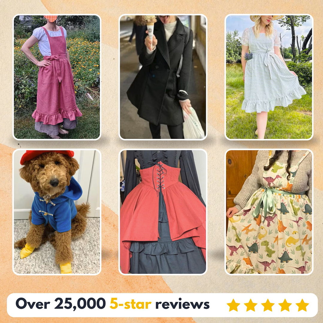 Complete Shop Package + 530 Sewing Patterns / Sewing Patterns / Women's Sewing Patterns / Men's Sewing Patterns / Sewing Patterns for Beginners Dress Corset Pants Top 16