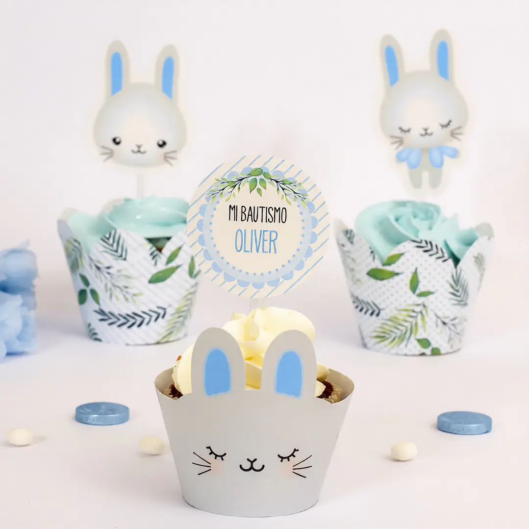 Conejito: wrappers y toppers Descarga GRATIS 2