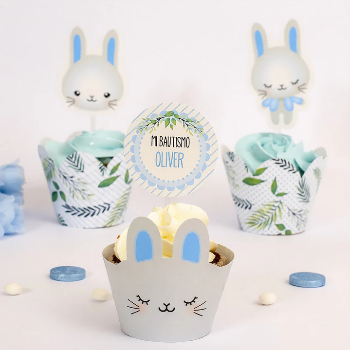 Conejito: wrappers y toppers Descarga GRATIS 2