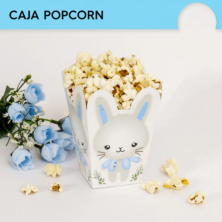 Conejito: cajita popcorn Descarga GRATIS 2