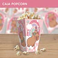 Capibara rosa: caja popcorn Descarga GRATIS - Miniatura 1