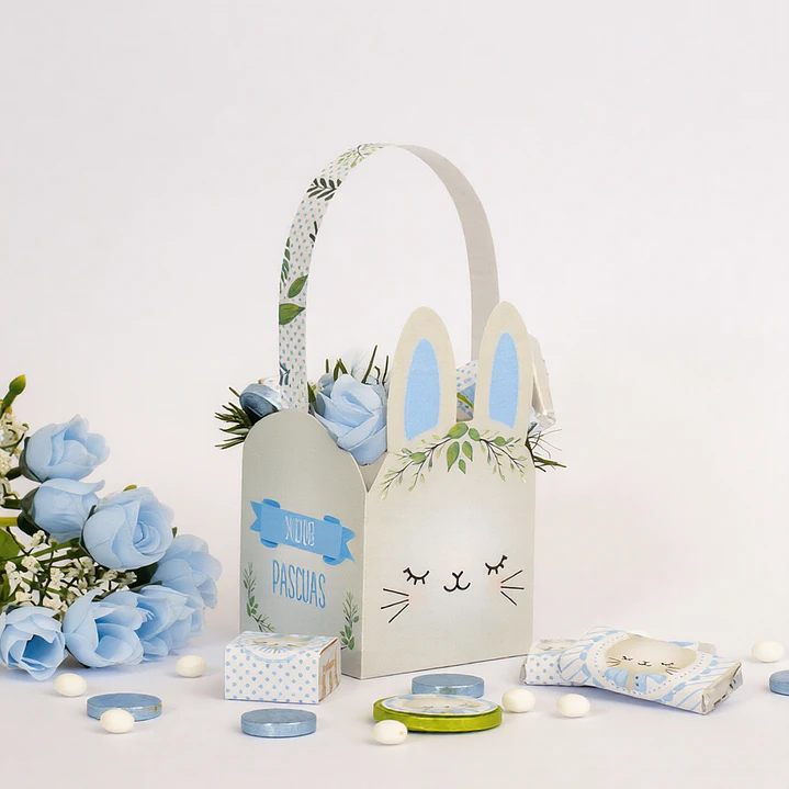 Conejito: cajita con forma Descarga GRATIS 2