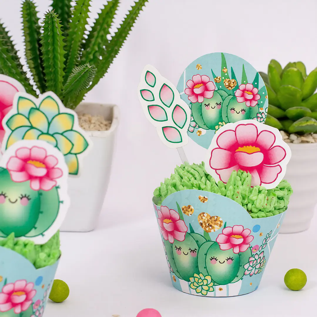 Cactus: wrappers y toppers Descarga GRATIS 2