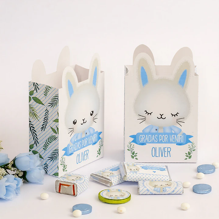 Conejito: bolsas sorpresita para imprimir  Descarga GRATIS 2