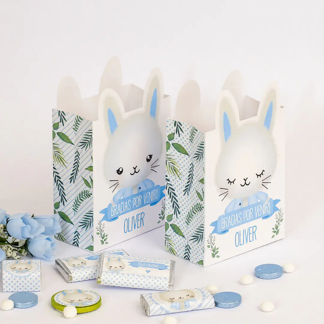 Conejito: bolsas sorpresita para imprimir  Descarga GRATIS 3