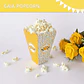Shabby Chic Amarillo: cajita popcorn Descarga GRATIS - Miniatura 3