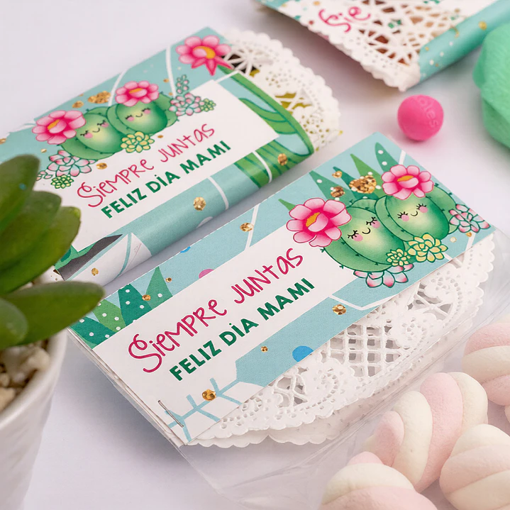 Cactus: kit etiquetas de golosinas Descarga GRATIS 2