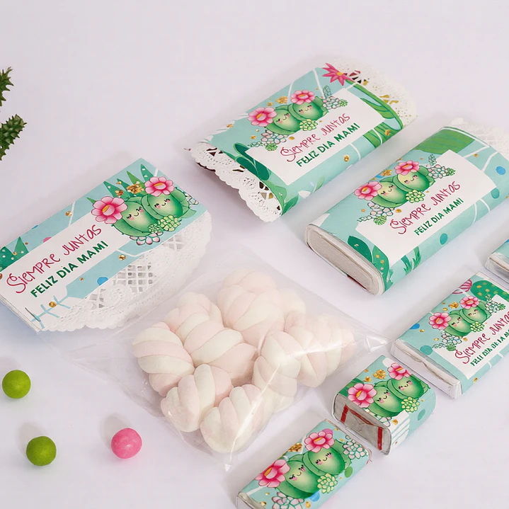 Cactus: kit etiquetas de golosinas Descarga GRATIS 6