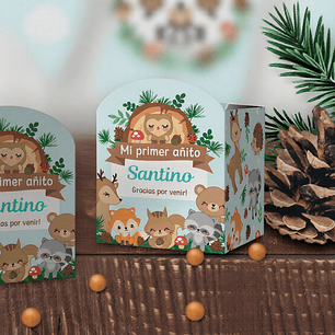 Animales del bosque celeste: caja cubo Descarga GRATIS