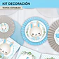 Conejito: kit imprimible decoración de fiesta Descarga GRATIS - Miniatura 2
