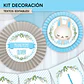 Conejito: kit imprimible decoración de fiesta Descarga GRATIS - Miniatura 6