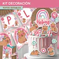 Capibara rosa: decoración de fiesta para imprimir Descarga GRATIS - Miniatura 3